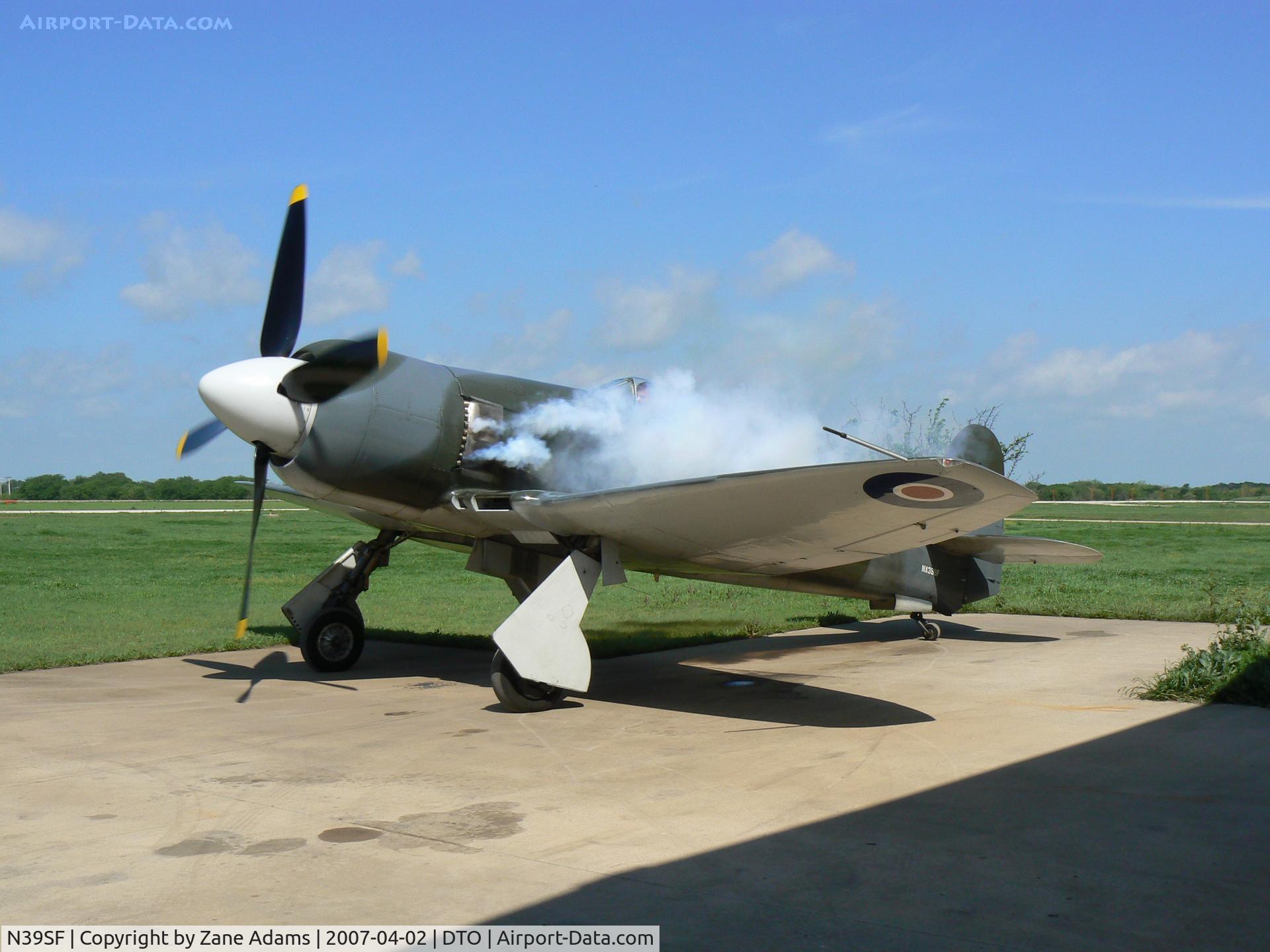 N39SF, 1949 Hawker Sea Fury T.20 C/N 37542, Sea Fury Sart-Up!