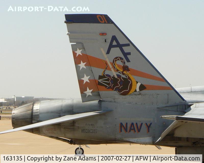 163135, McDonnell Douglas F/A-18A Hornet C/N 0548/A456, On the ramp at Alliance