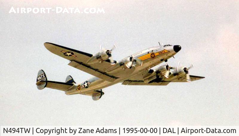 N494TW, 1948 Lockheed L-749A-79 Constellation C/N 2601, Mats Connie at Love Field Airshow - This Aircraft is now grounded at a Museum in Korea