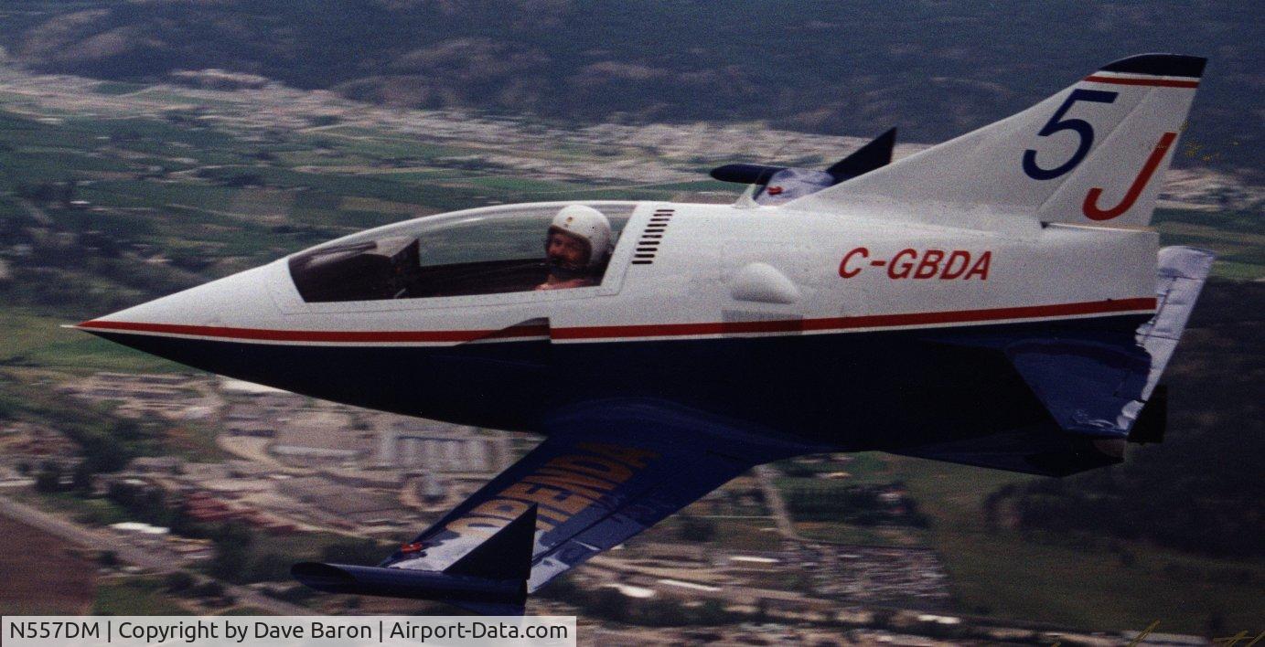 N557DM, 1993 Bede BD-5J C/N BS-9, When it was Canadaian