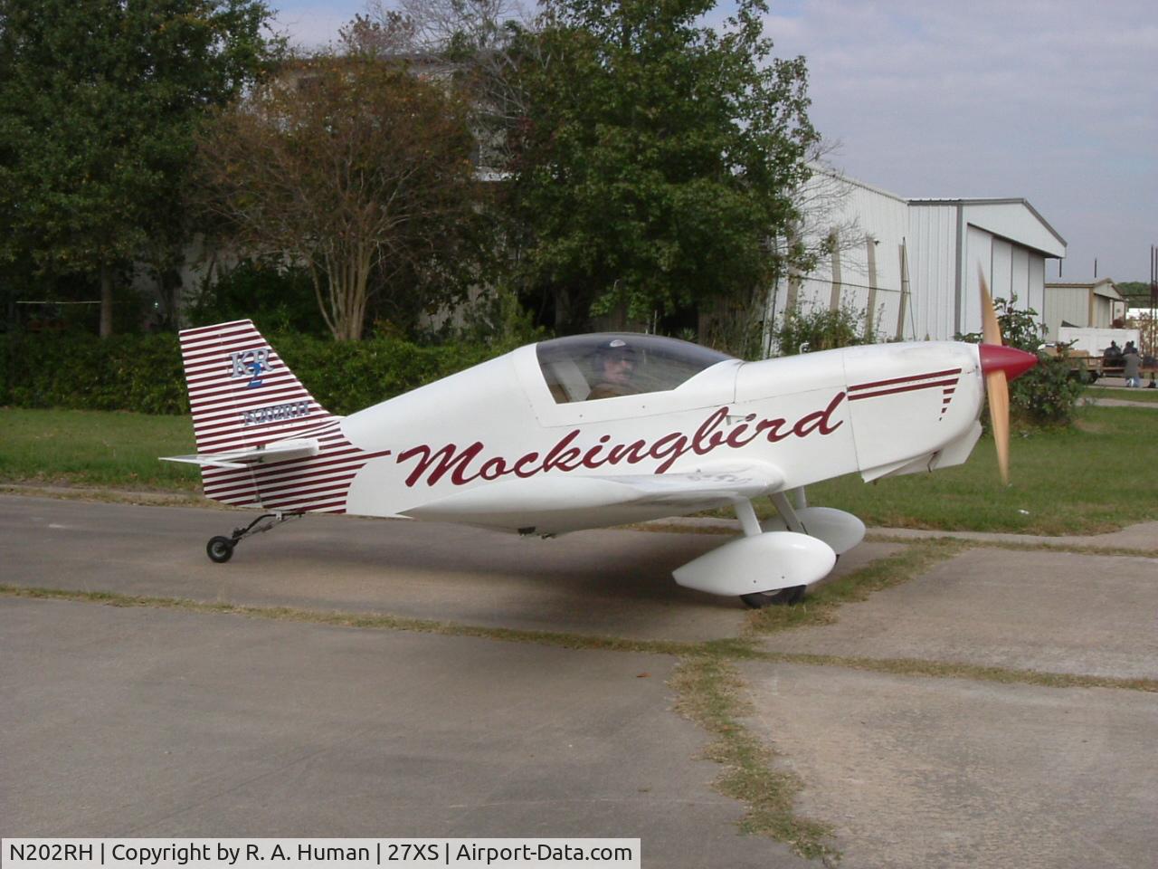 N202RH, Rand Robinson KR-2 C/N 726966RH, KR-2 w/Cont. C-85