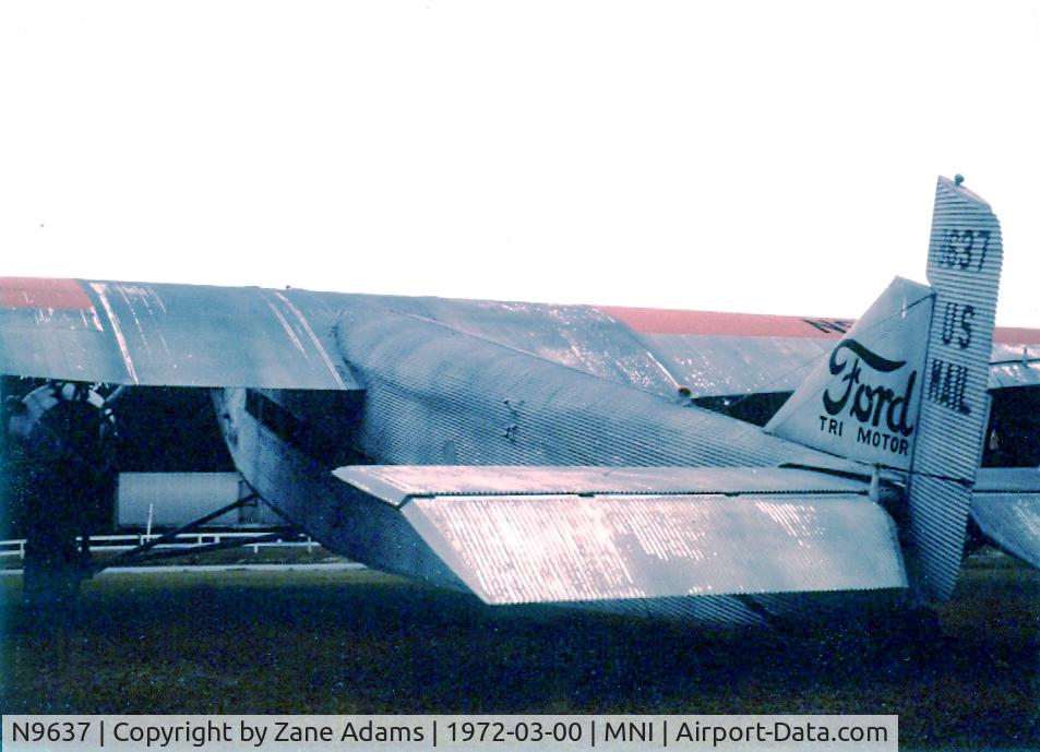 N9637, 1928 Ford 5-AT-B Tri-Motor C/N 11, Ford Tri-Motor at Wheels and Wings Museum - Now on display at San Diego Aerospace Museum
