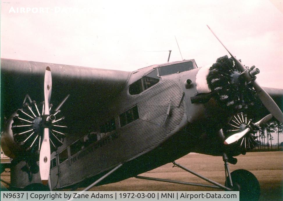 N9637, 1928 Ford 5-AT-B Tri-Motor C/N 11, Ford Tri-Motor at Wheels and Wings Museum - Now on display at San Diego Aerospace Museum