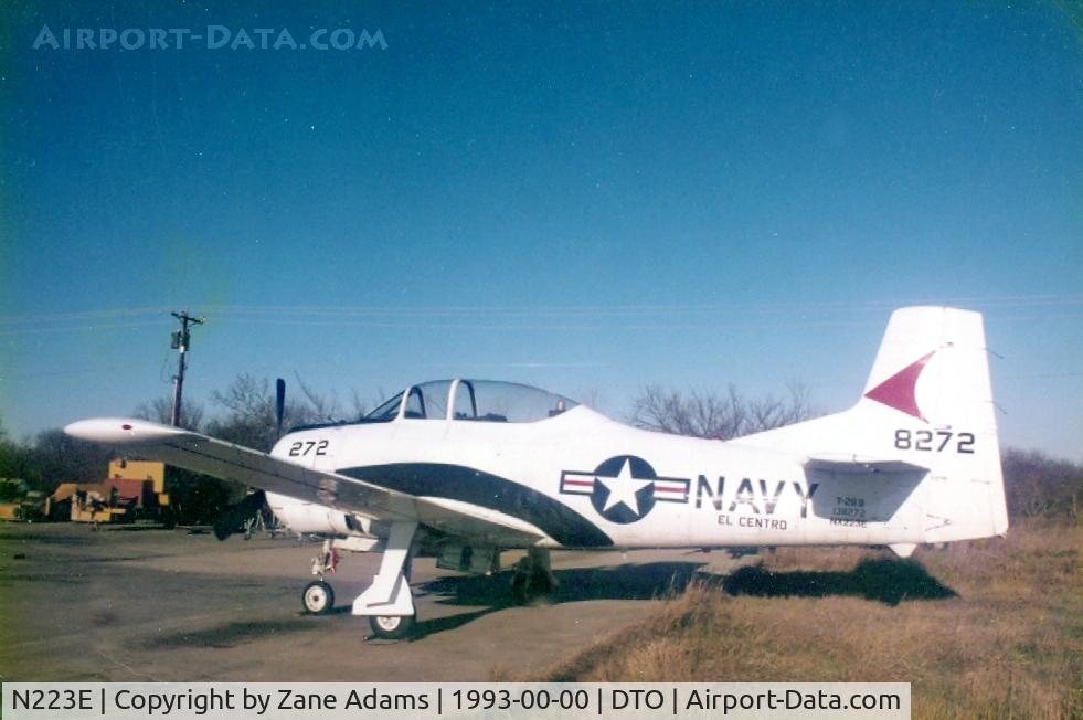 N223E, 1955 North American T-28B Trojan C/N 200343, At Denton Municipal