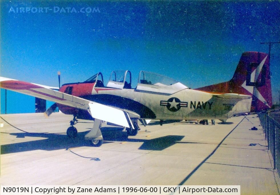 N9019N, 1956 North American T-28C Trojan C/N 226-96, At Arlington Municipal