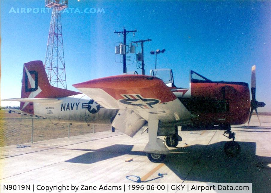 N9019N, 1956 North American T-28C Trojan C/N 226-96, At Arlington Municipal