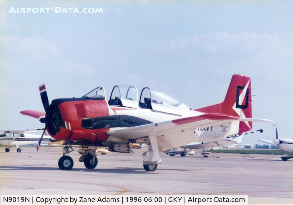 N9019N, 1956 North American T-28C Trojan C/N 226-96, At Arlington Municipal