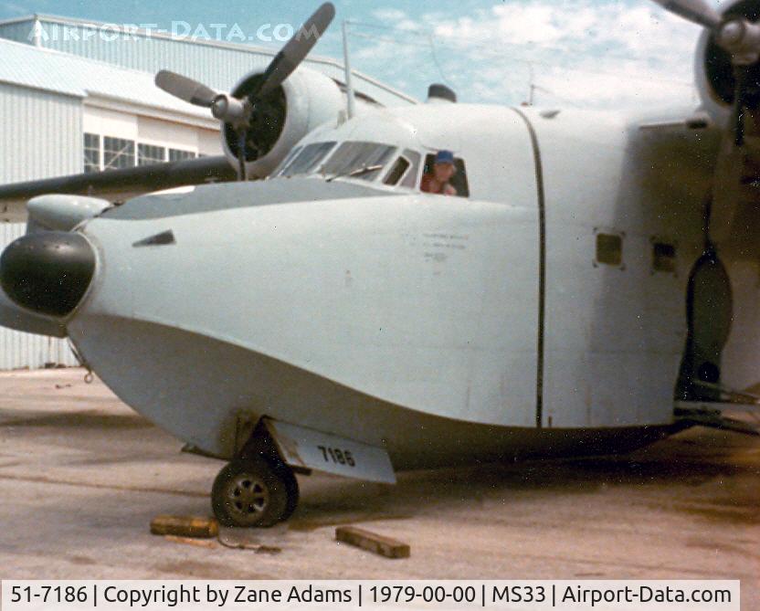 51-7186, 1951 Grumman HU-16B Albatross C/N G-243, At Hobbs New Mexico - CAF Hanger