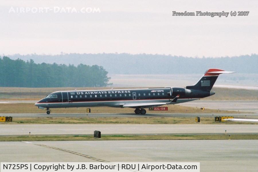 N725PS, 2005 Bombardier CRJ-701 (CL-600-2C10) Regional Jet C/N 10186, N/A
