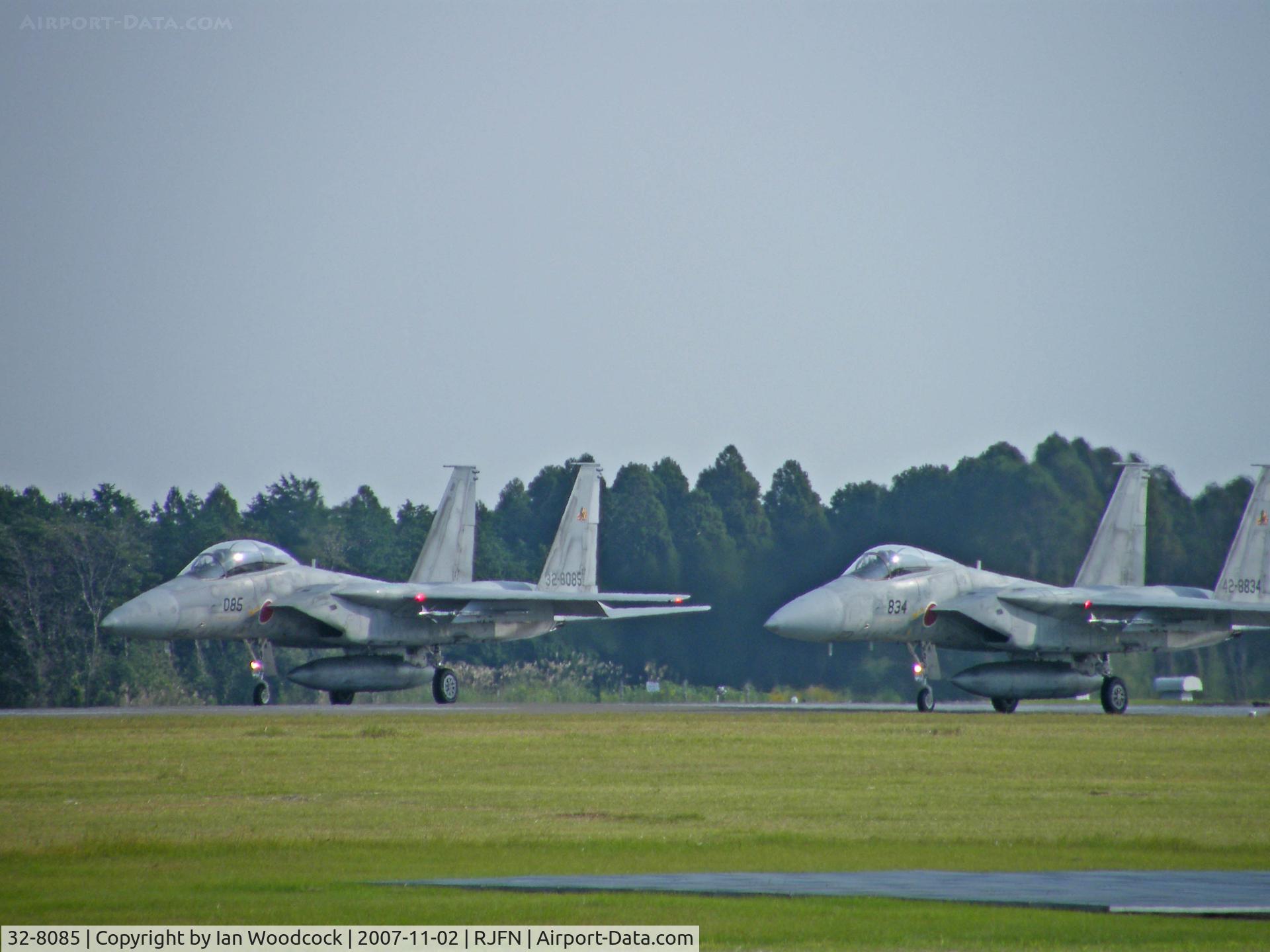 32-8085, Mitsubishi F-15DJ Eagle C/N Not found 32-8085, F-15-DJ/Nyutabaru AB (with 42-8834)