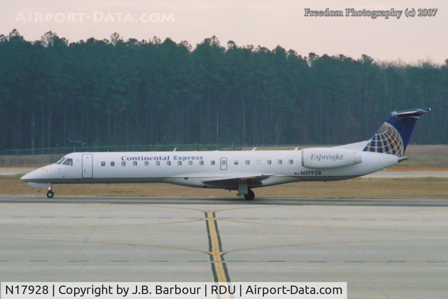 N17928, 1996 Embraer EMB-145EP (ERJ-145EP) C/N 145007, N/A