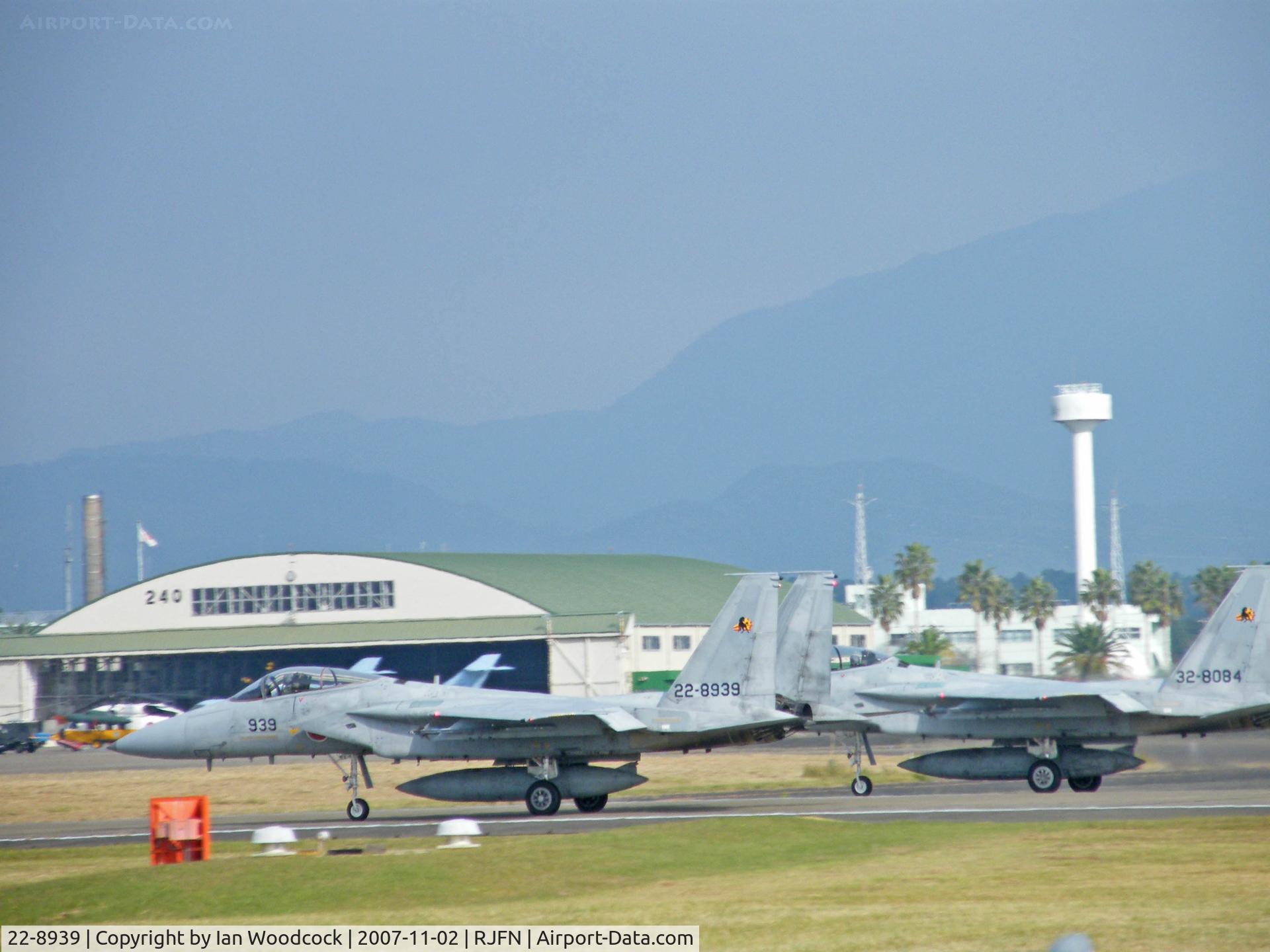 22-8939, McDonnell Douglas F-15J Eagle C/N 139, F-15J/Nyutabaru AB (with 32-8084)