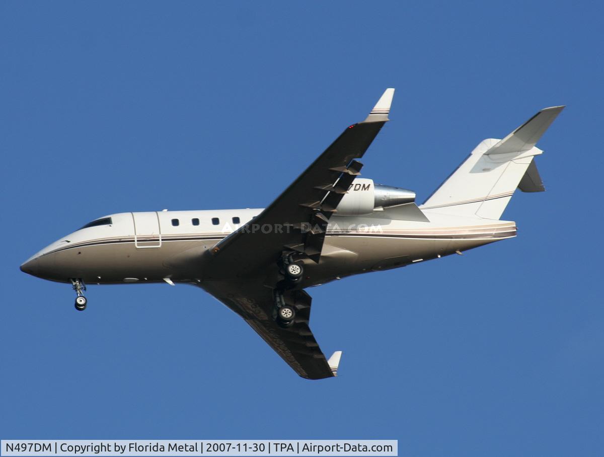 N497DM, 1998 Bombardier Challenger 604 (CL-600-2B16) C/N 5359, CL600