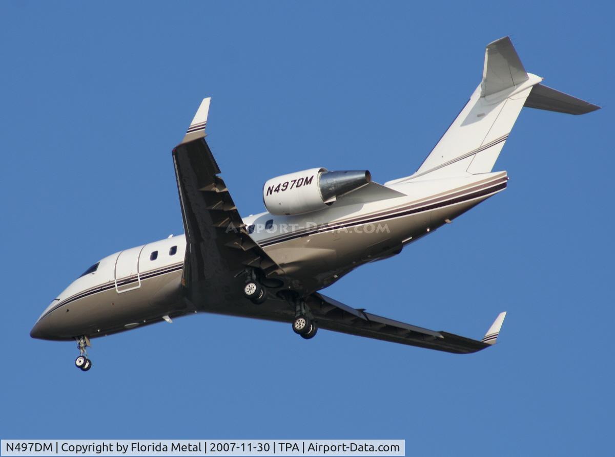 N497DM, 1998 Bombardier Challenger 604 (CL-600-2B16) C/N 5359, CL600