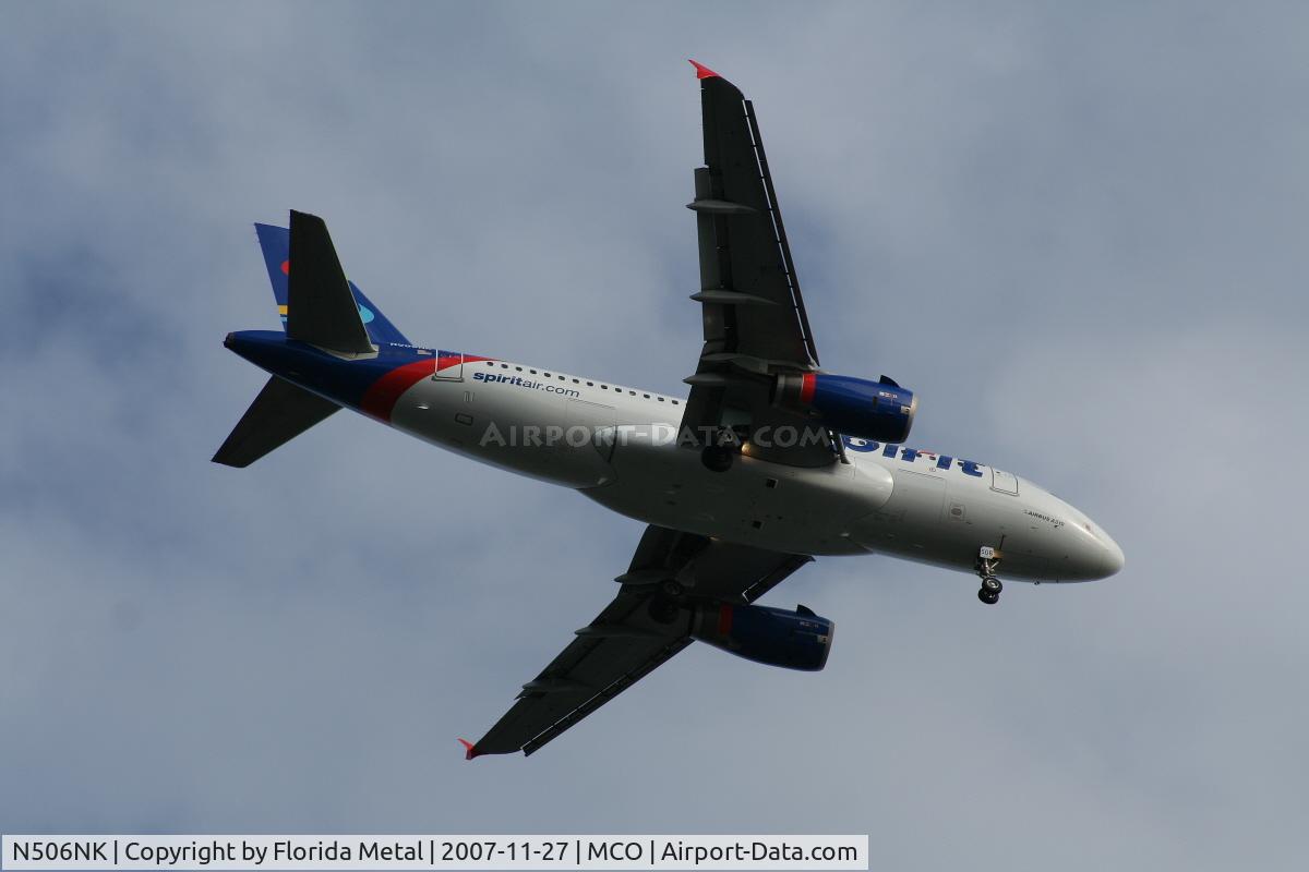 N506NK, 2005 Airbus A319-132 C/N 2490, Spirit