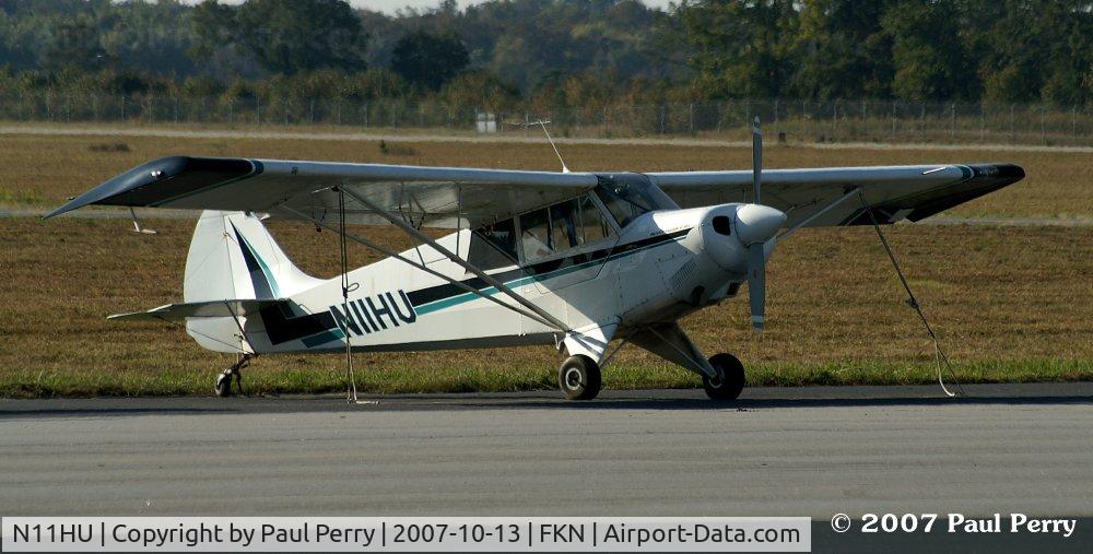 N11HU, 1996 Aviat A-1 Husky C/N 1312, Sharp Aviat in the late afternoon