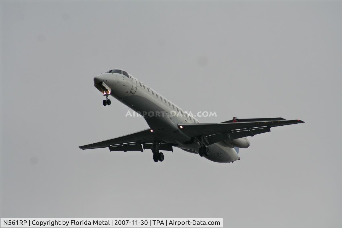 N561RP, 2002 Embraer ERJ-145LR (EMB-145LR) C/N 145447, Delta Connection