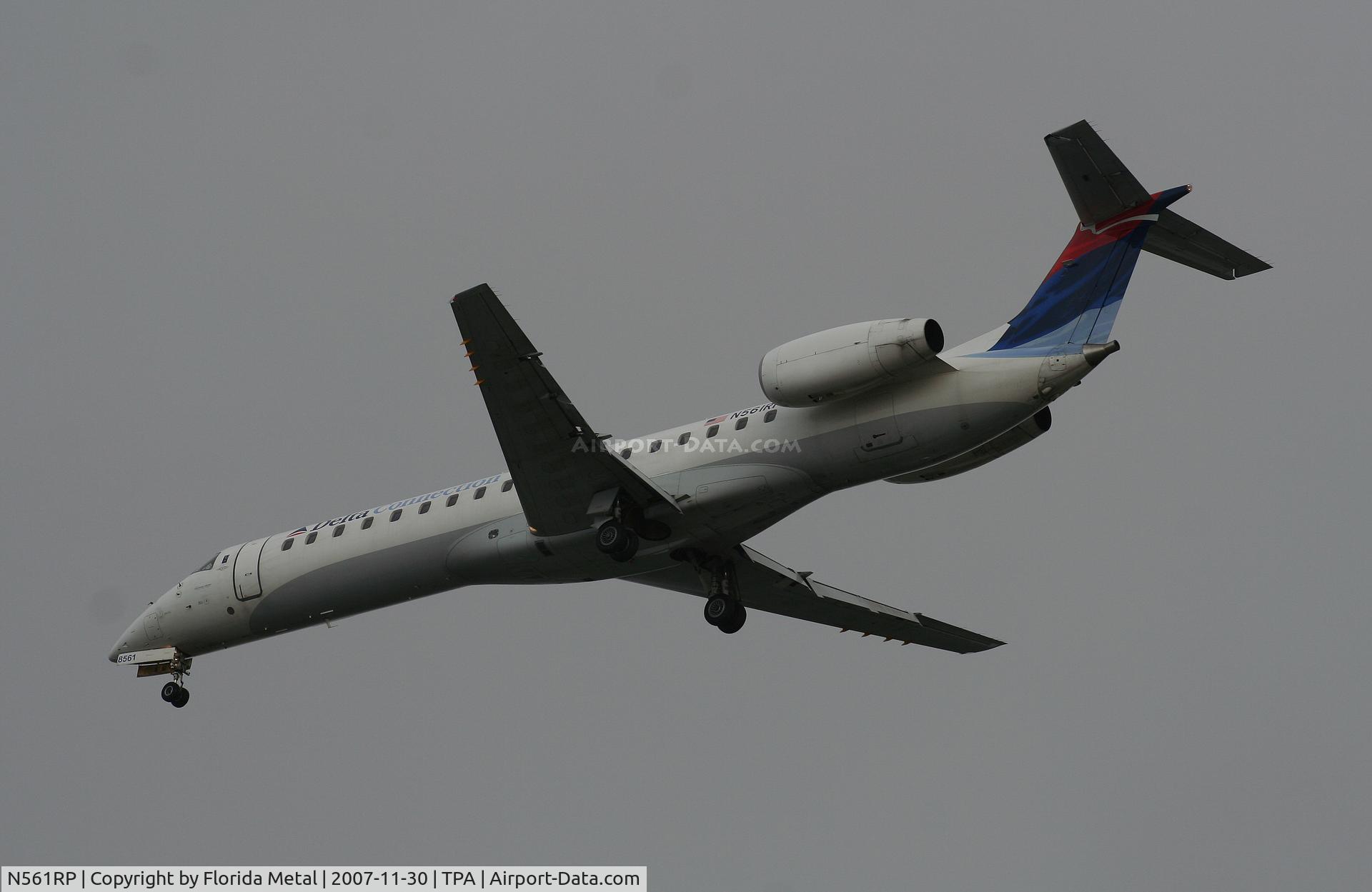 N561RP, 2002 Embraer ERJ-145LR (EMB-145LR) C/N 145447, Delta Connection