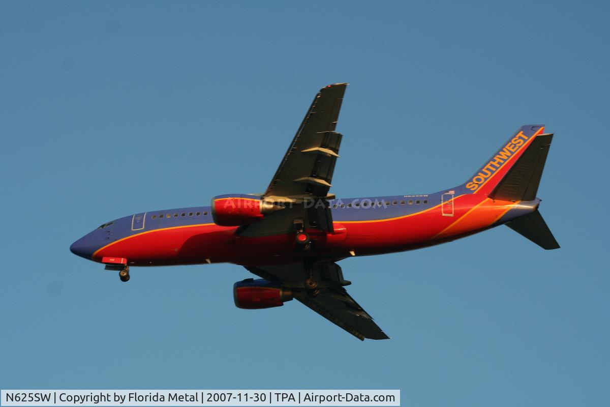 N625SW, 1996 Boeing 737-3H4 C/N 27701, Southwest