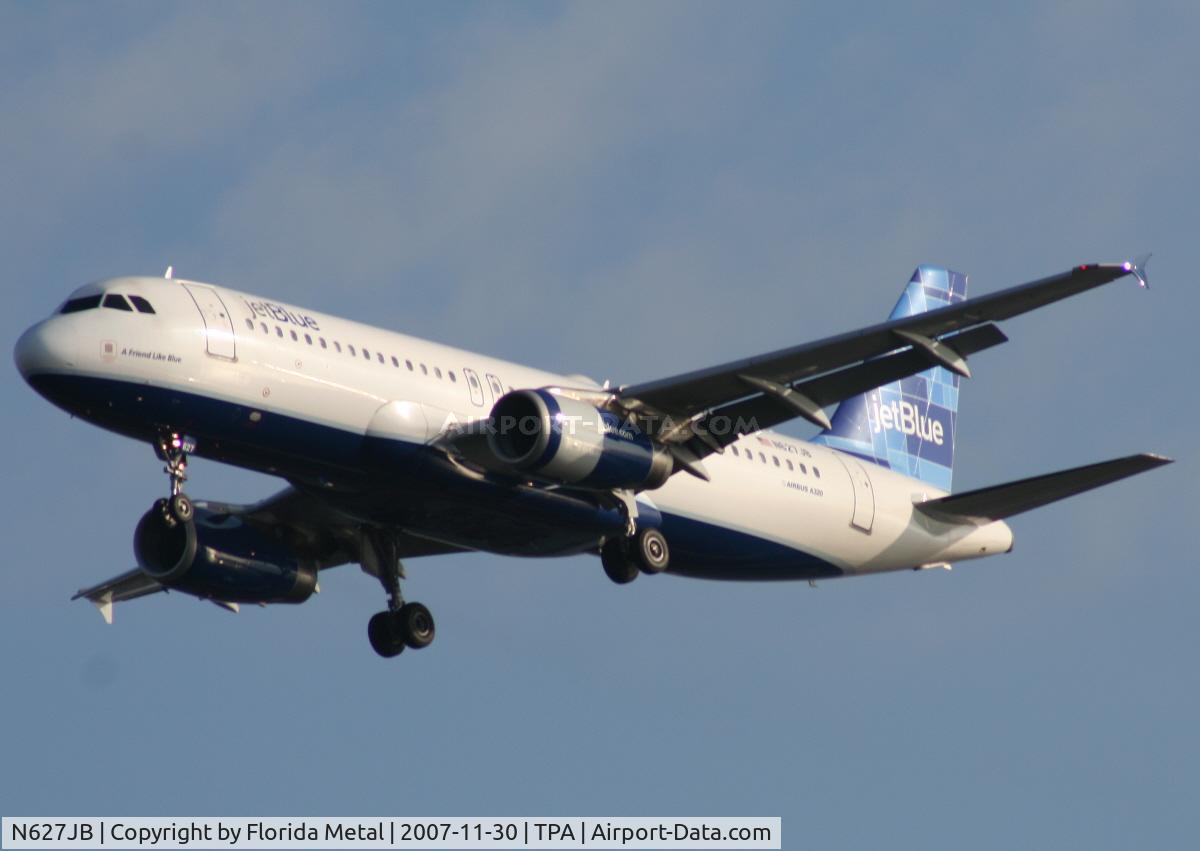 N627JB, 2005 Airbus A320-232 C/N 2577, Jet Blue