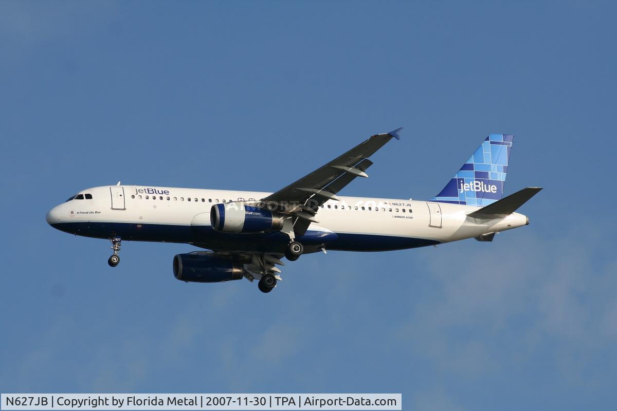 N627JB, 2005 Airbus A320-232 C/N 2577, Jet Blue