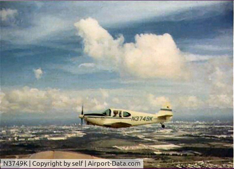N3749K, 1946 Globe GC-1B Swift C/N 1442, In flight vicintity of KPBI