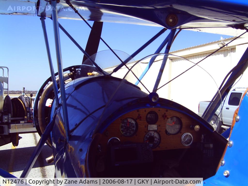 N12476, 1931 Davis D-1-K C/N 701, Davis D-1 Cockpit