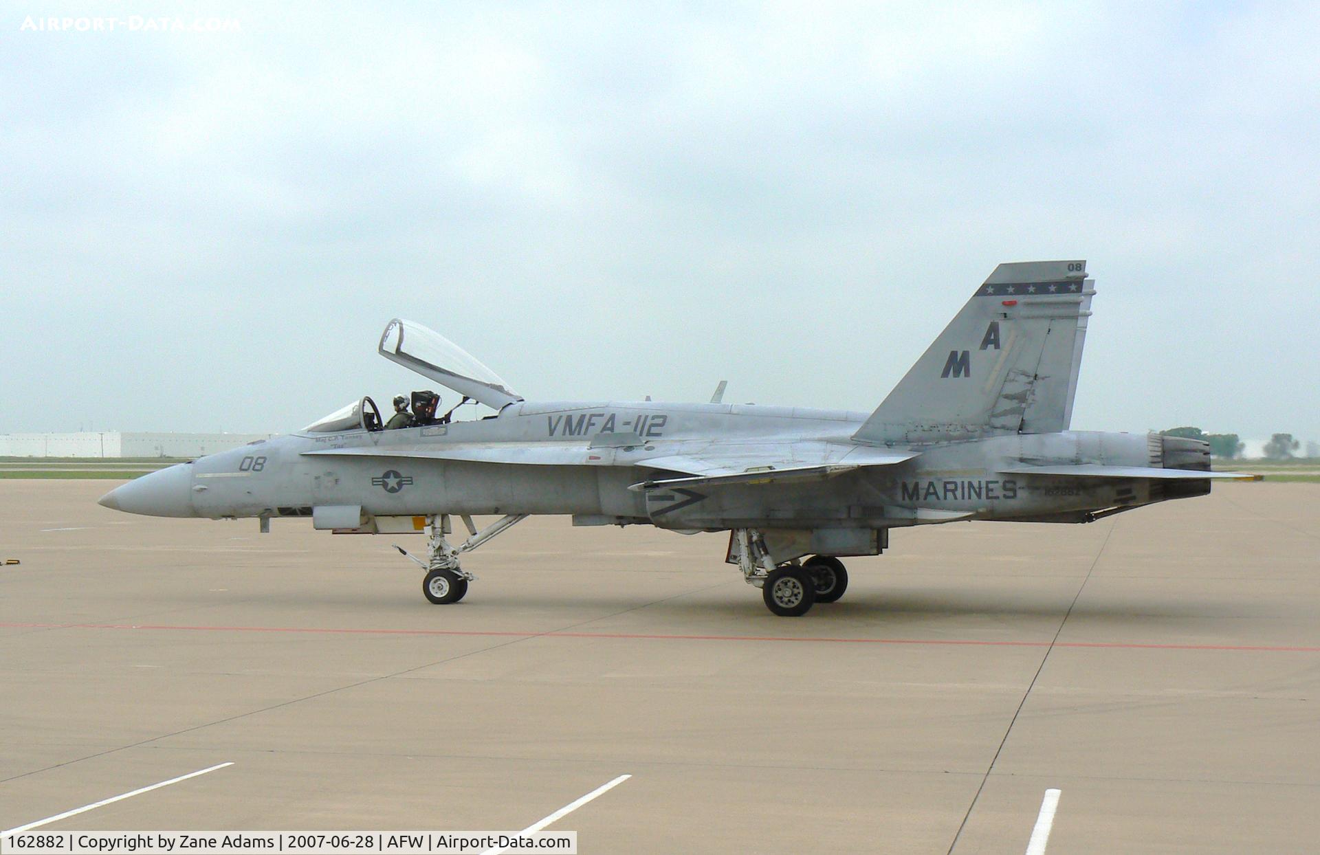 162882, McDonnell Douglas F/A-18A Hornet C/N 0248, VMFA-112 (MA 08)