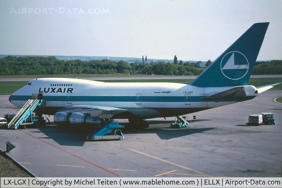 LX-LGX, 1976 Boeing 747SP-44 C/N 21133, Boeing 747SP-44 n 21133/282 from Luxair