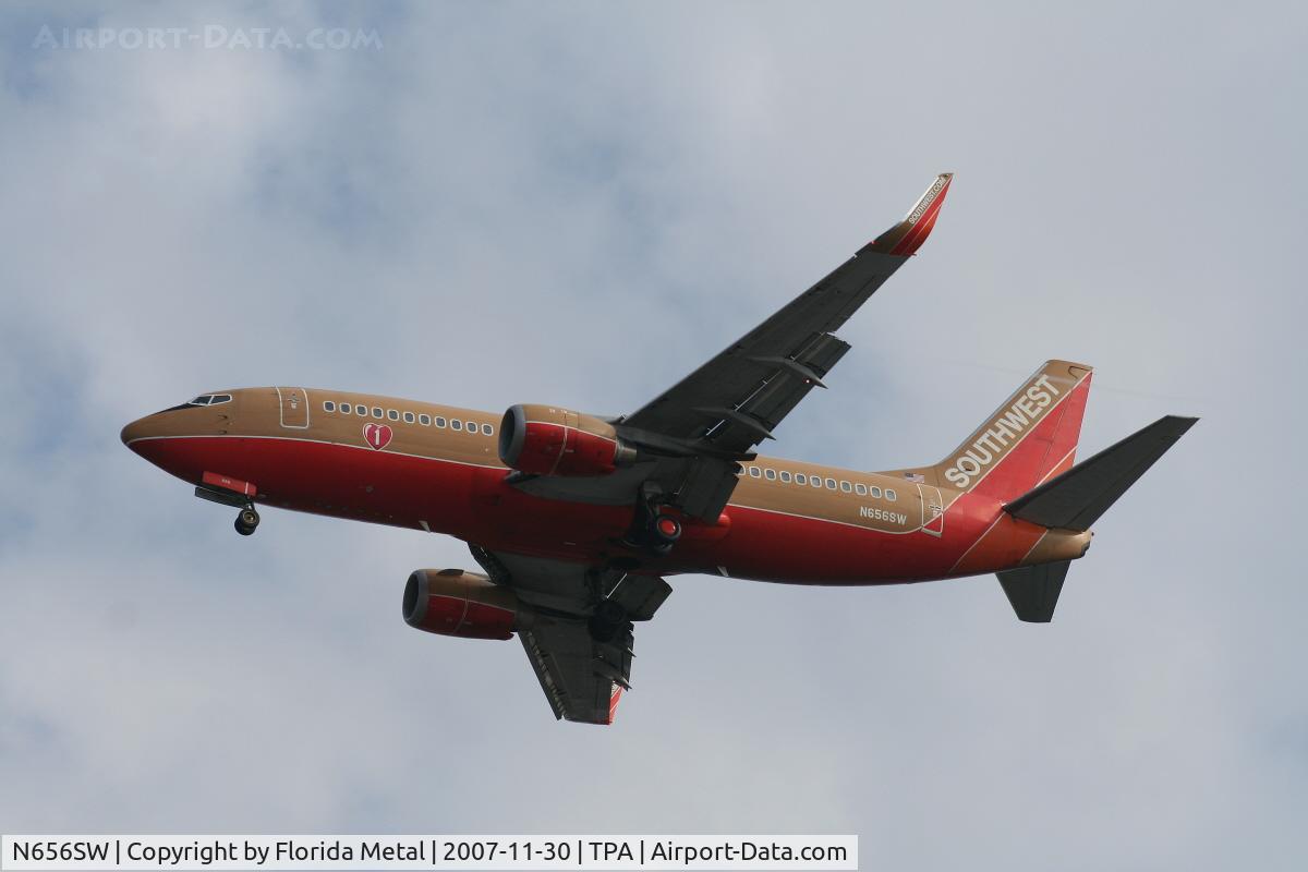 N656SW, 1997 Boeing 737-3H4 C/N 28401, Southwest