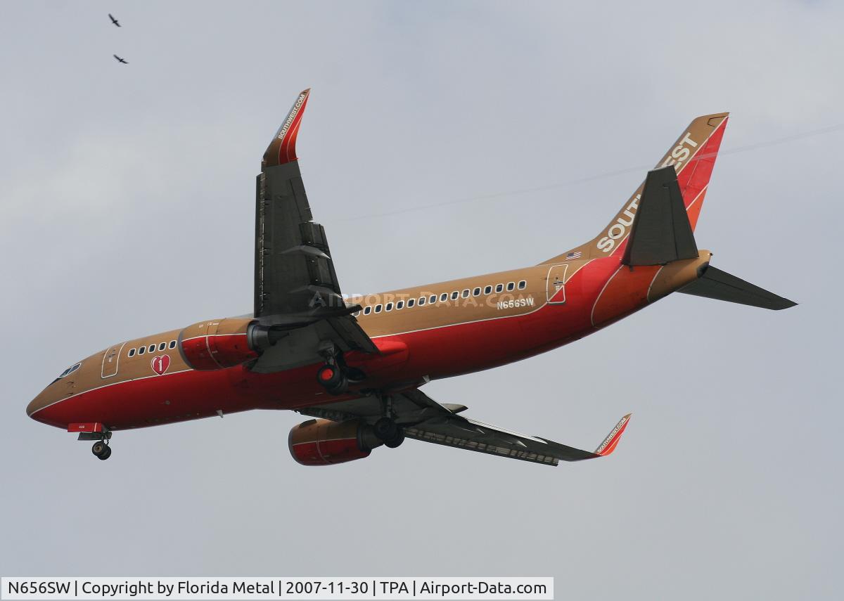 N656SW, 1997 Boeing 737-3H4 C/N 28401, Southwest