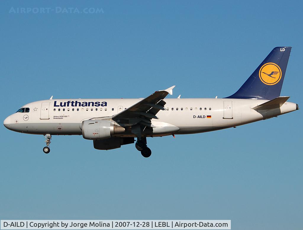 D-AILD, 1996 Airbus A319-114 C/N 623, 