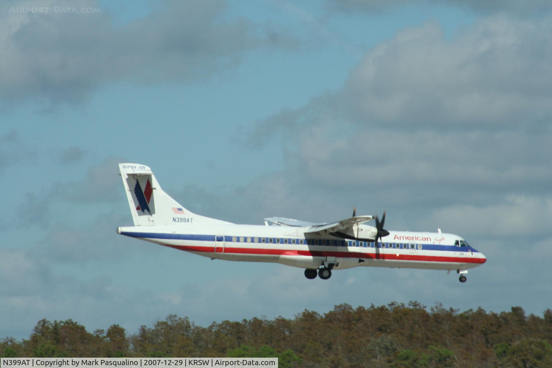 N399AT, 1994 ATR 72-212 C/N 399, ATR 72-200
