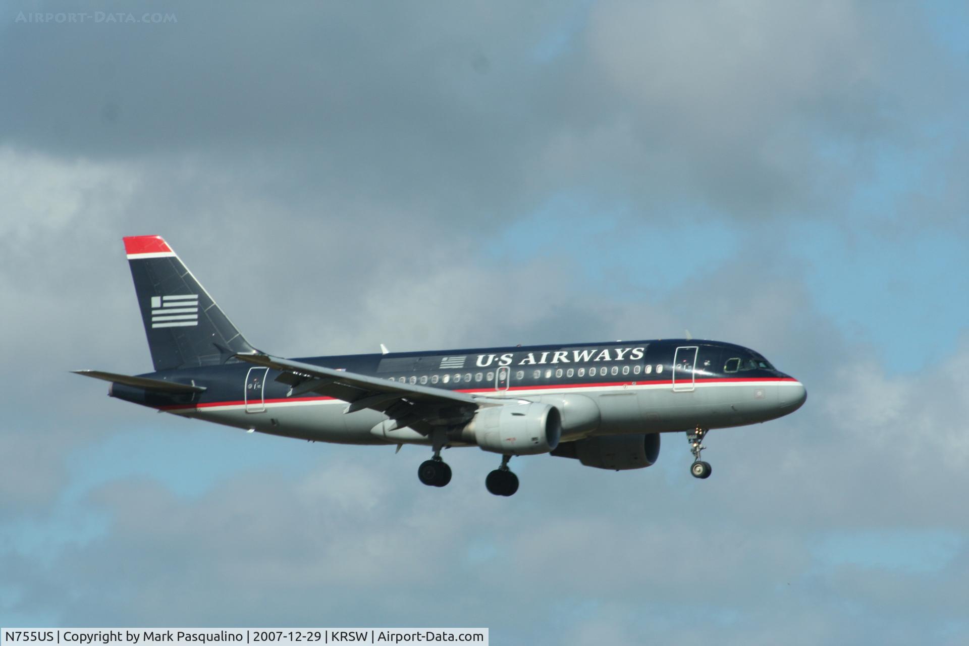 N755US, 2000 Airbus A319-112 C/N 1331, Airbus A319