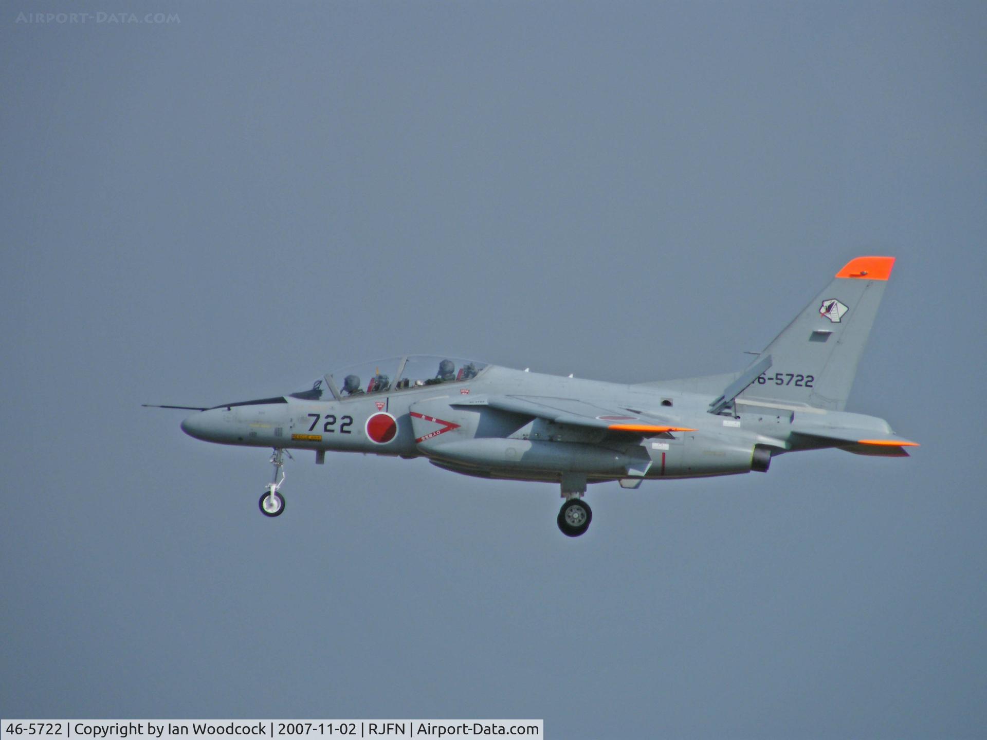 46-5722, Kawasaki T-4 C/N 1122, Kawasaki T-4/Nyutabaru AB