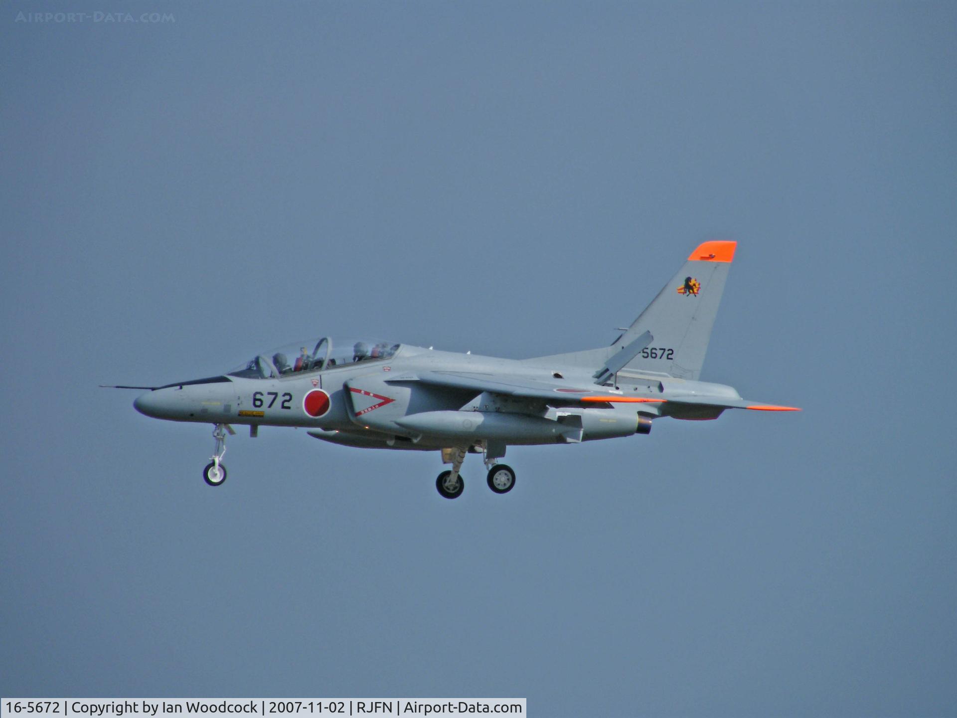 16-5672, Kawasaki T-4 C/N 1072, Kawasaki T-4/Nyutabaru AB