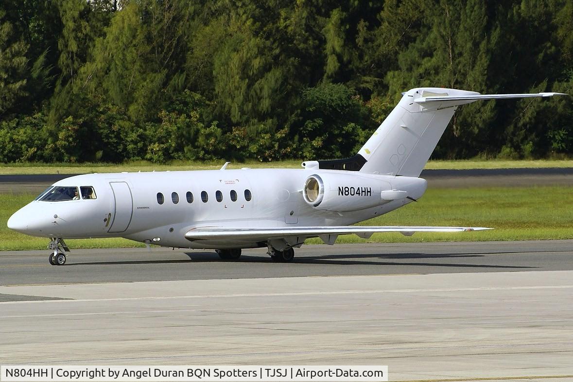 N804HH, 2006 Hawker Beechcraft 4000 C/N RC-4, AT SJU