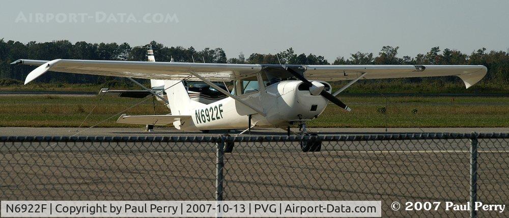 N6922F, 1966 Cessna 150F C/N 15063522, Closer here than she was in Suffolk