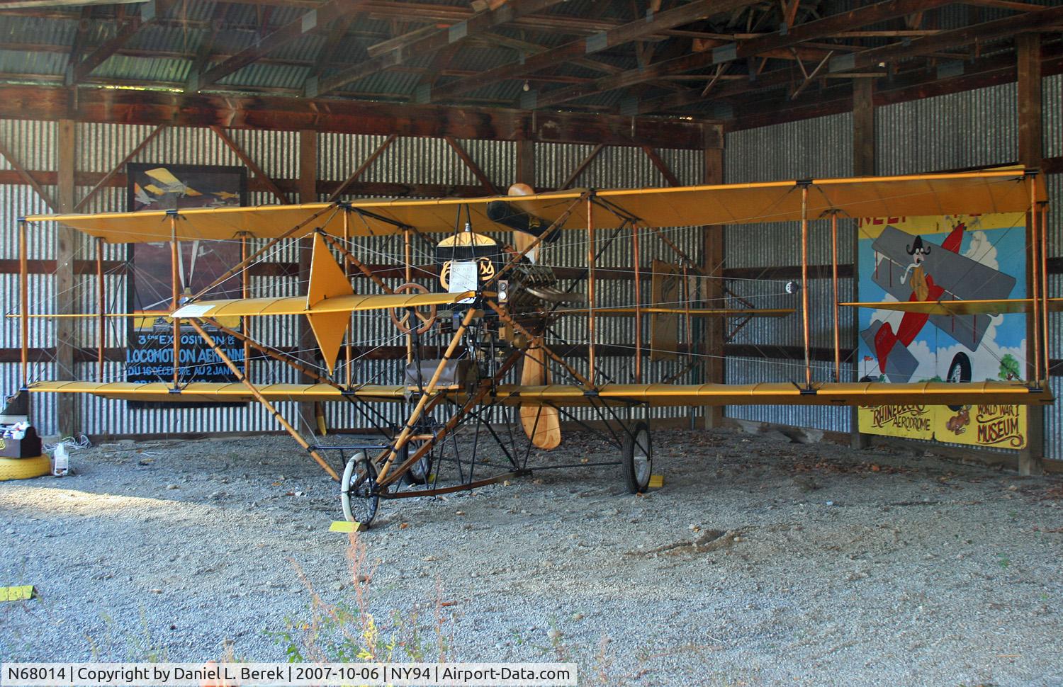 N68014, 1976 Palen 1911 Curtiss Model D C/N 1976, The engine on this 1976 replica is a 1911 original.
