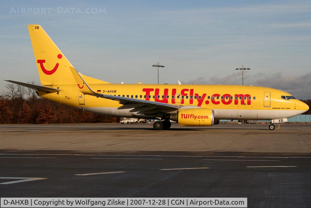 D-AHXB, 2007 Boeing 737-7K5 C/N 30717/2228, visitor
