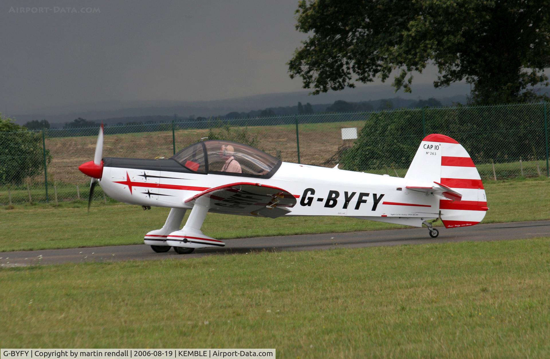 G-BYFY, 1992 Mudry CAP-10B C/N 263, CAP 10