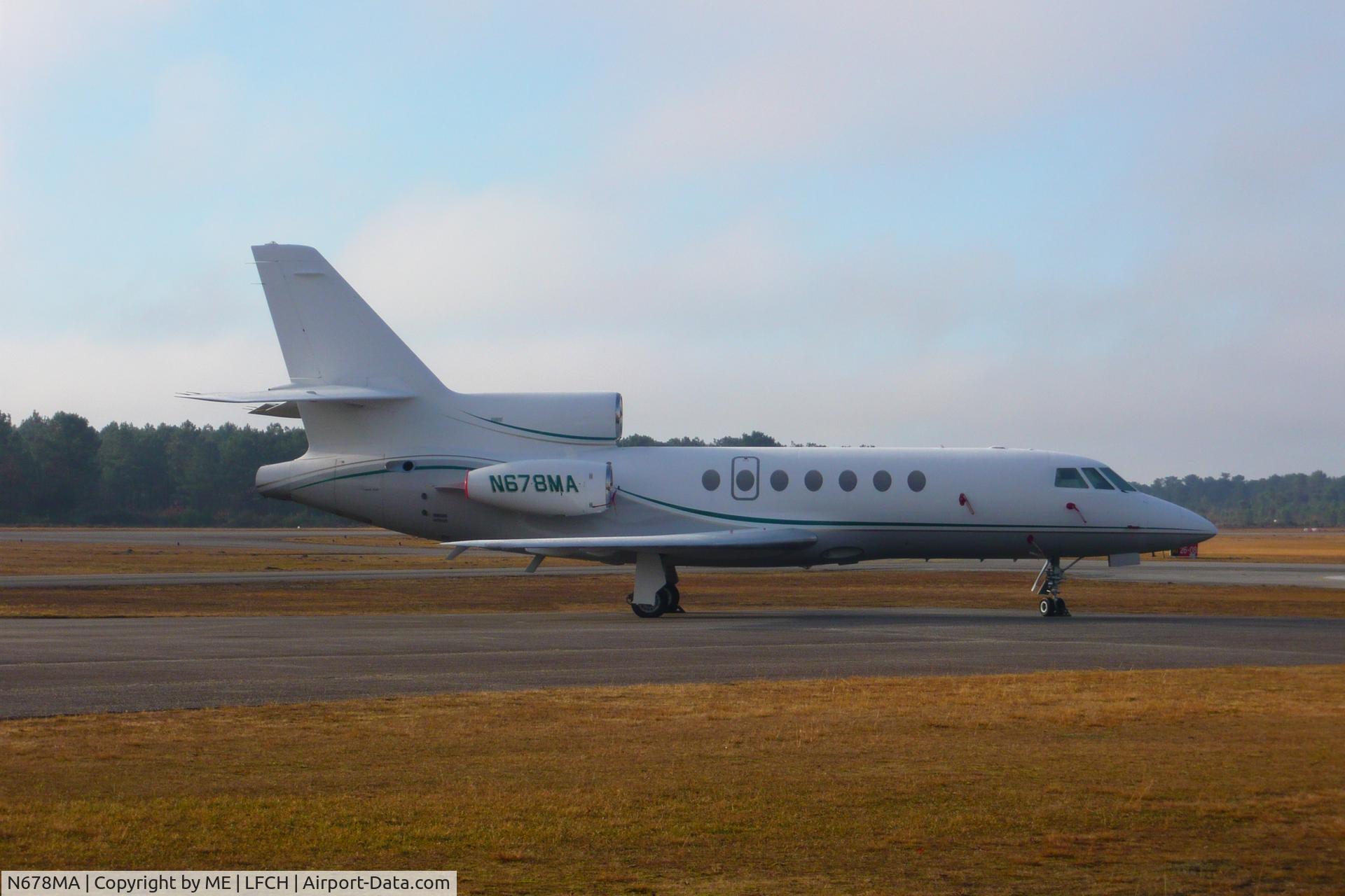 N678MA, 1982 Dassault-Breguet Falcon 50 C/N 116, <fa50