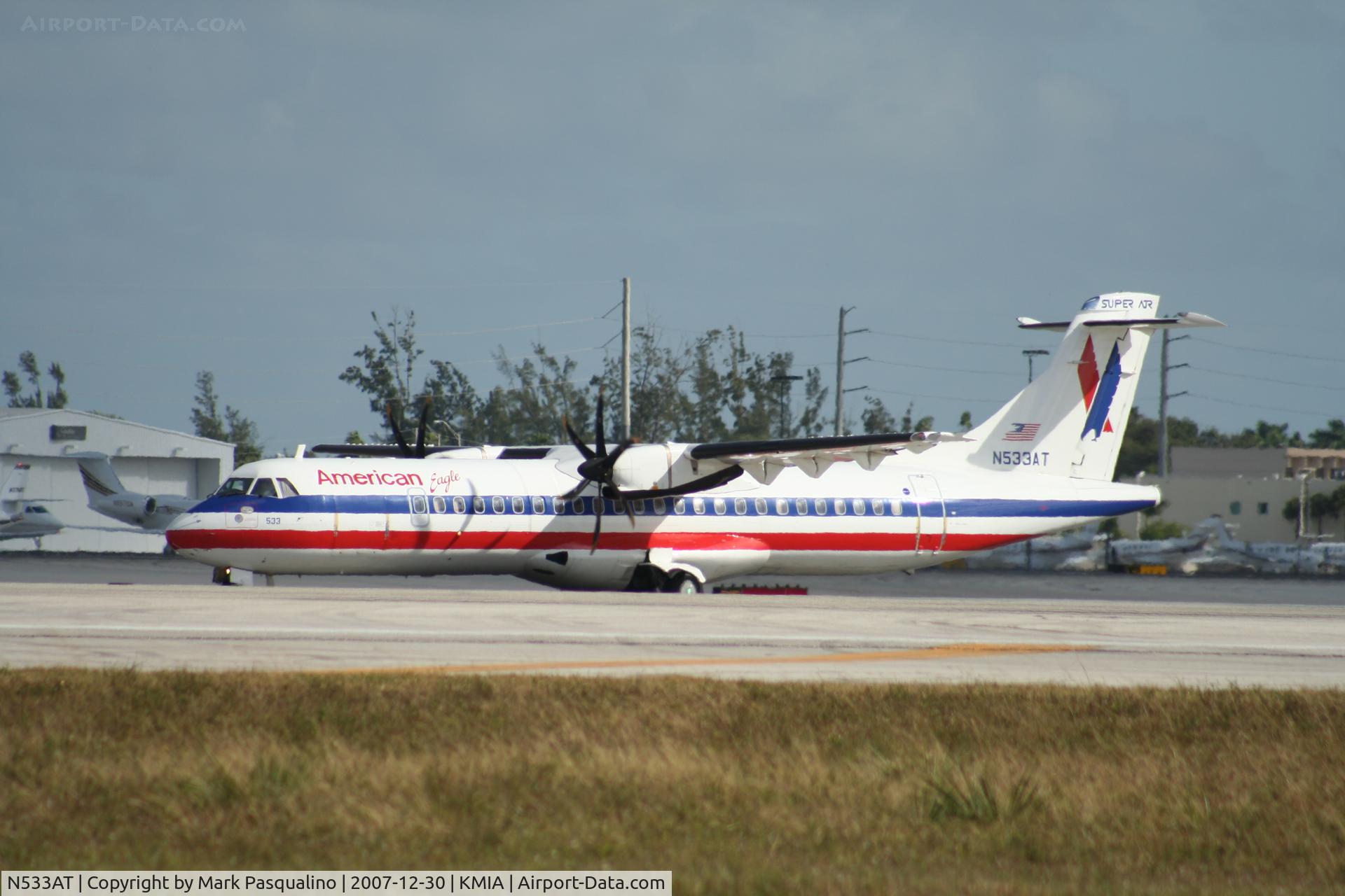 N533AT, 1997 ATR 72-212A C/N 533, ATR-72-212A