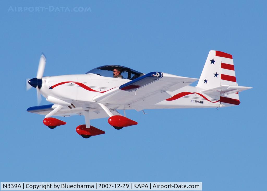 N339A, 2005 Vans RV-9A C/N 90493, Approach to 17L Formation Landing with N133DW and N99PZ