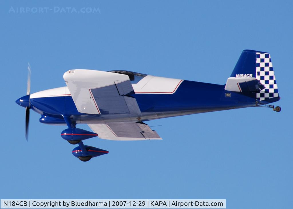 N184CB, 2002 Vans RV-6 C/N 25454, Approach to 17L