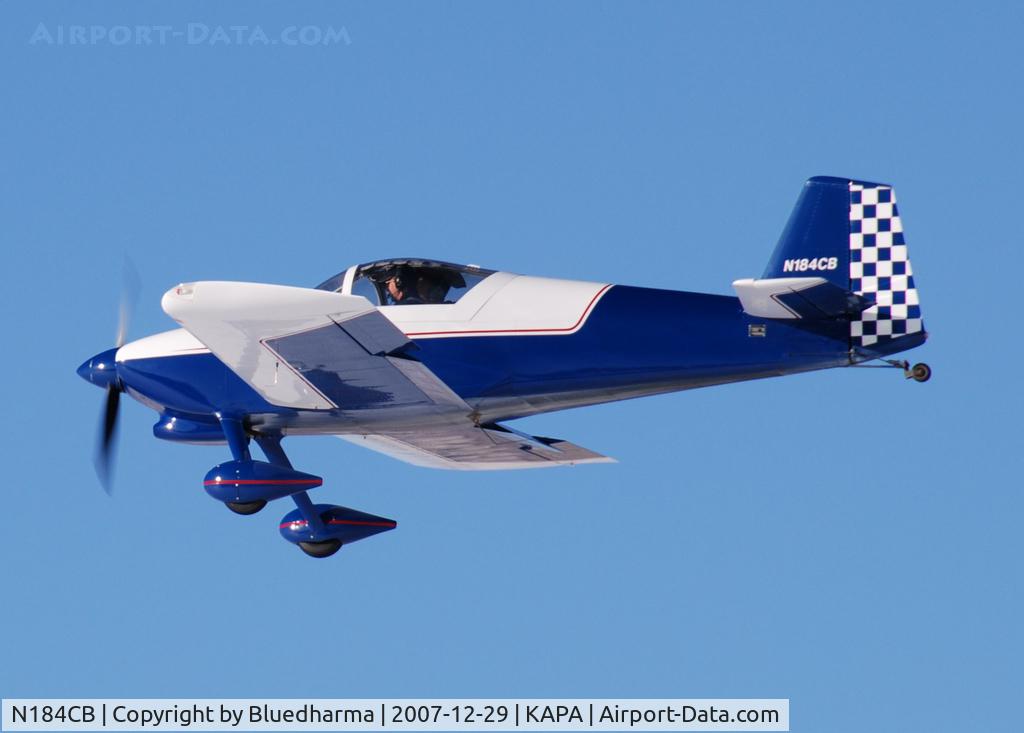 N184CB, 2002 Vans RV-6 C/N 25454, Approach to 17L