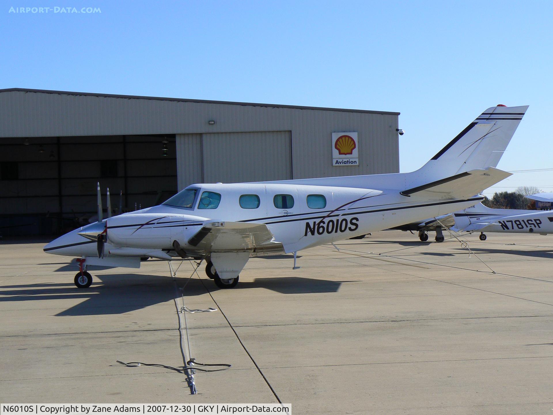 N6010S, 1975 Beech B-60 Duke C/N P-350, At Arlington
