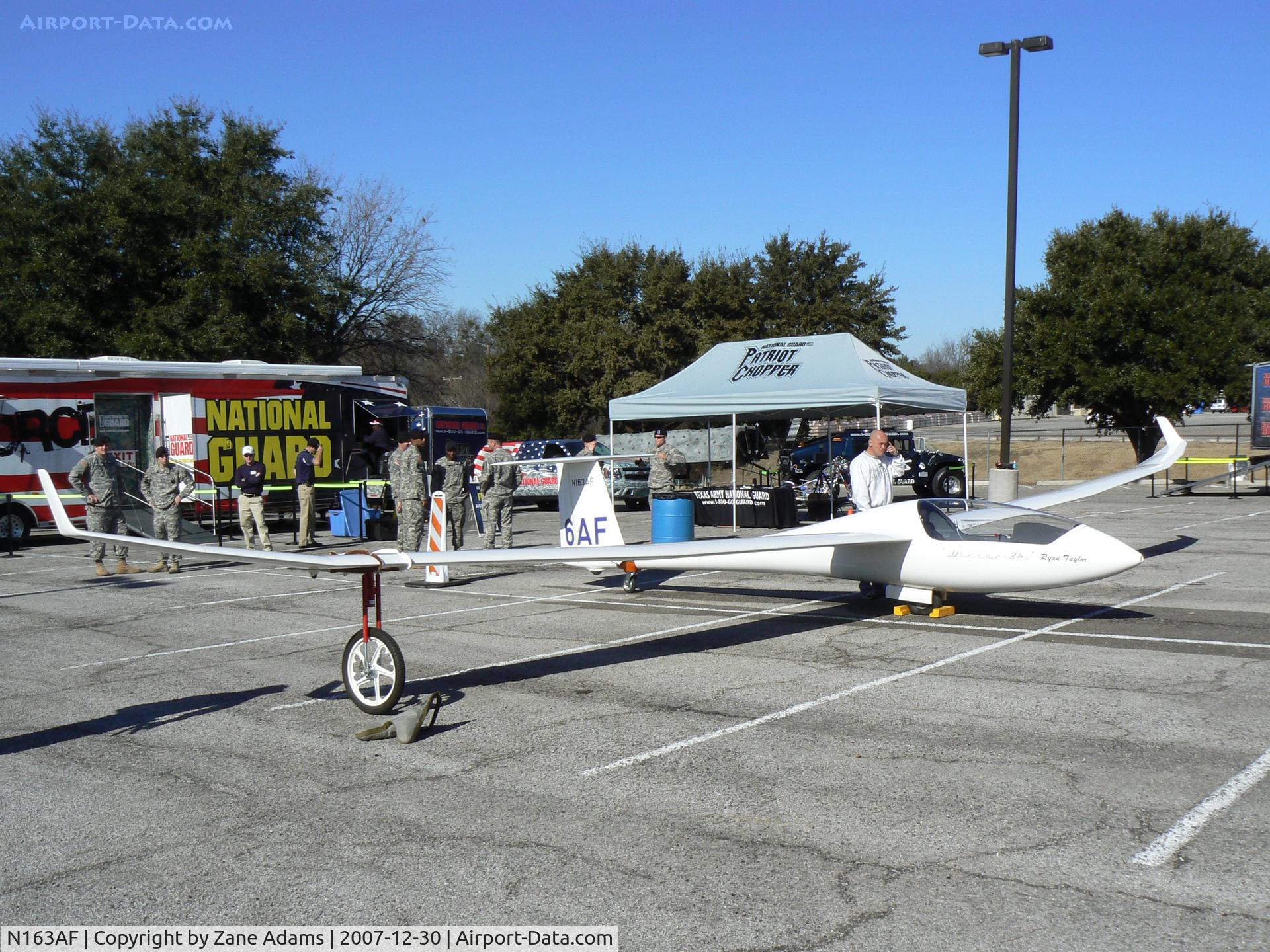 N163AF, 2003 Schempp-Hirth Discus 2b C/N 188, USAF Academy Glider at Texas Christian University - Ft. Worth