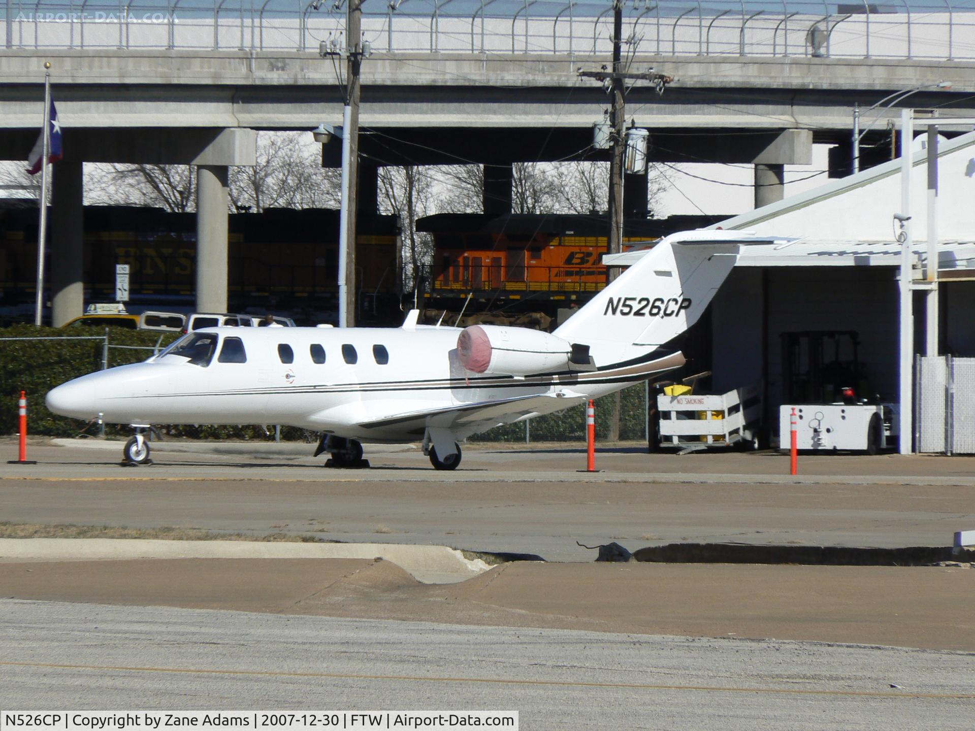 N526CP, 1995 Cessna 525 CitationJet C/N 525-0099, At Meacham Field