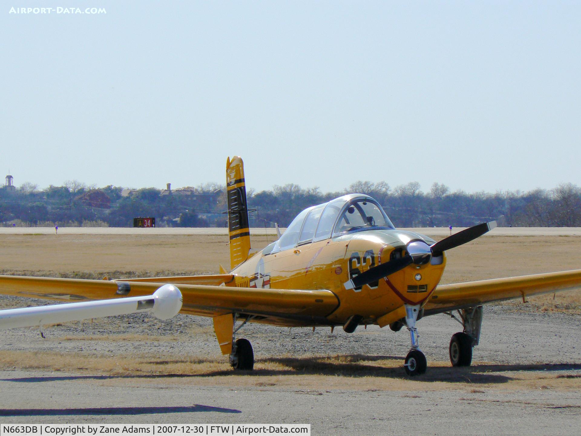 N663DB, 1953 Beech (CCF) T-34A Mentor (A45) C/N CCF34-88, At The Vintage Flying Museum